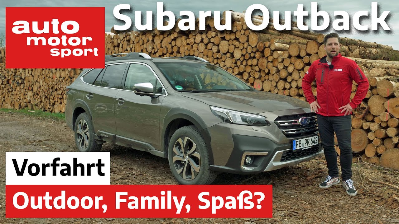 Subaru Outback (2021): Outdoor, Family & Spaß? – Vorfahrt (Review) | auto motor und sport