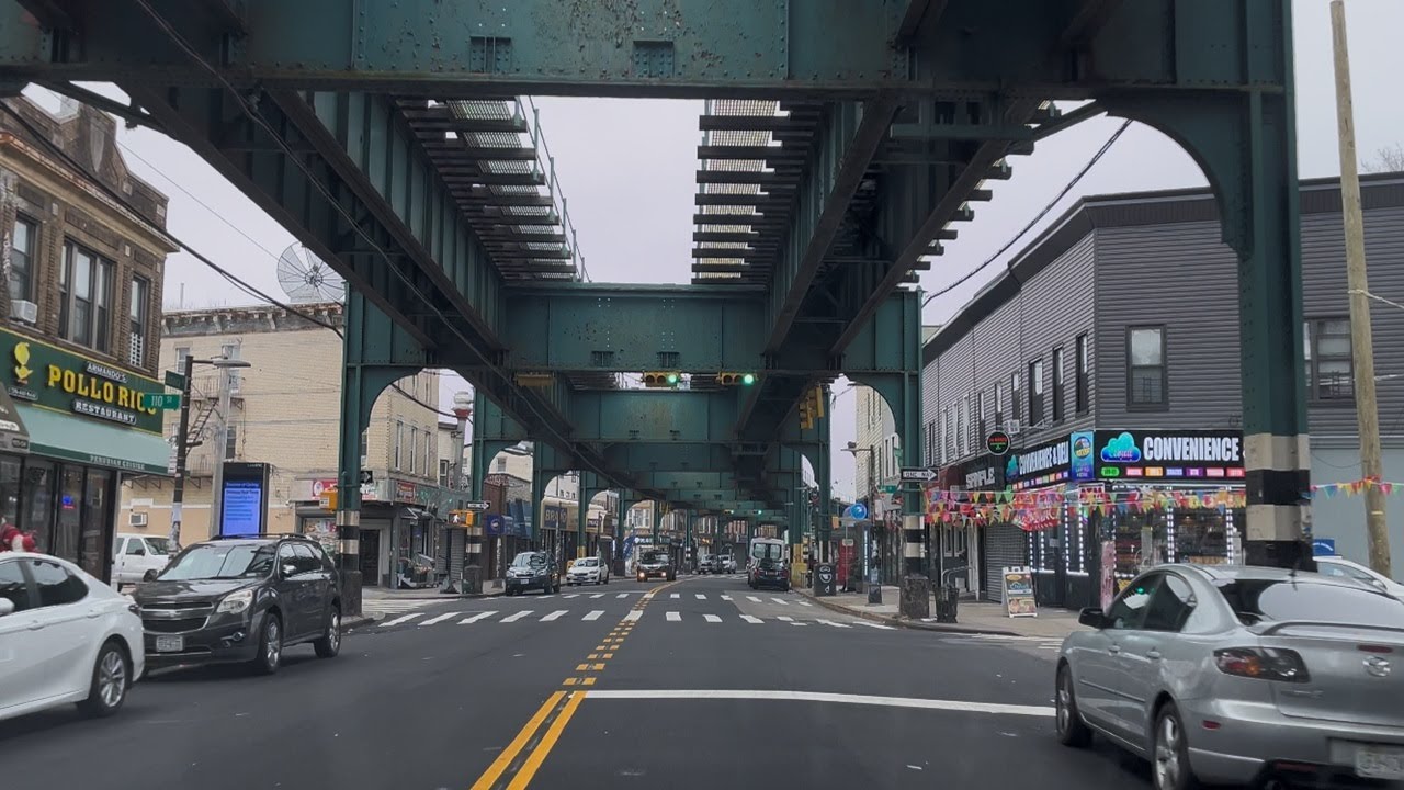 New York City | 4K Driving in Jamaica Ave, Queens, NY
