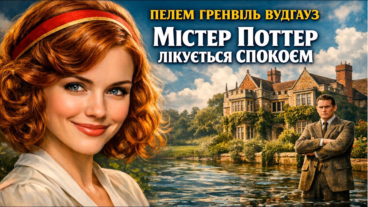 ПЕЛЕМ Ґ. ВУДГАУЗ - МІСТЕР ПОТТЕР ЛІКУЄТЬСЯ СПОКОЄМ | Комедія | Читає Ярослав Макєєв