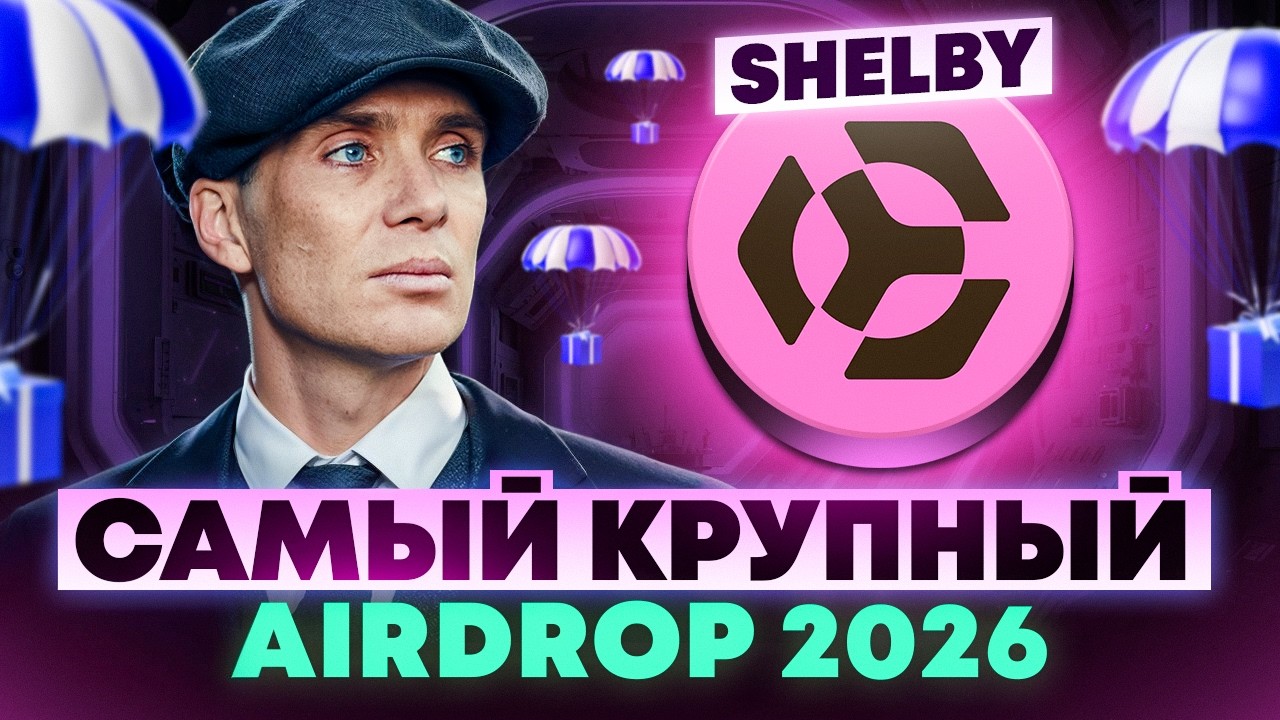 SHELBY - ЛУЧШИЙ AIRDROP 2026 ГОДА! ПОШАГОВЫЙ ГАЙД
