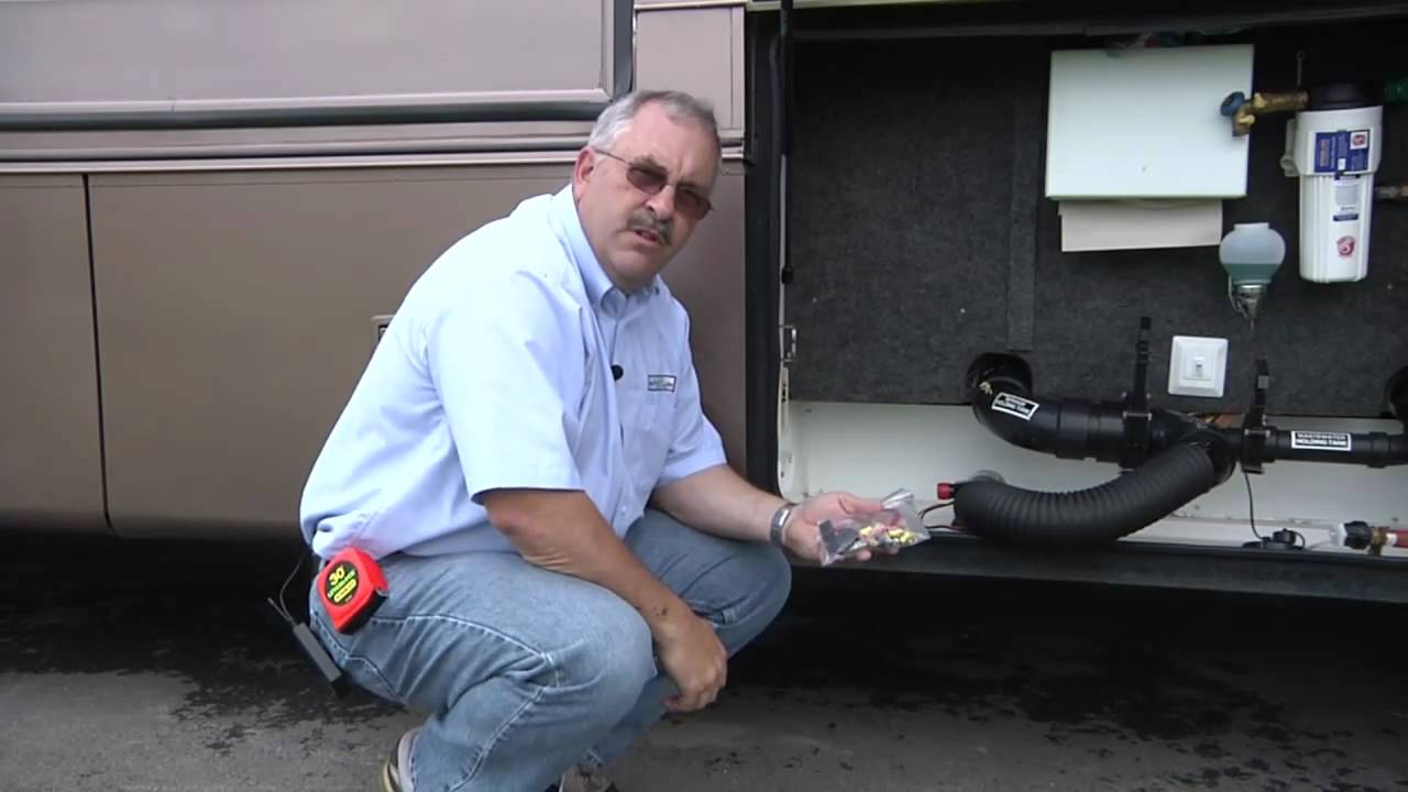 Clean Dump RV Macerator system Installation Video
