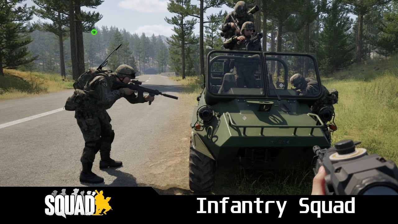 Infantry Squad 4 - Black Coast - Light Anti-Tank | Squad