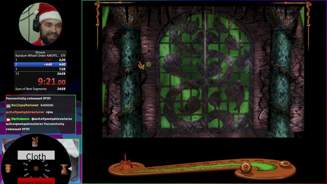 Shivers Speedrun Shenanigans% 52:01