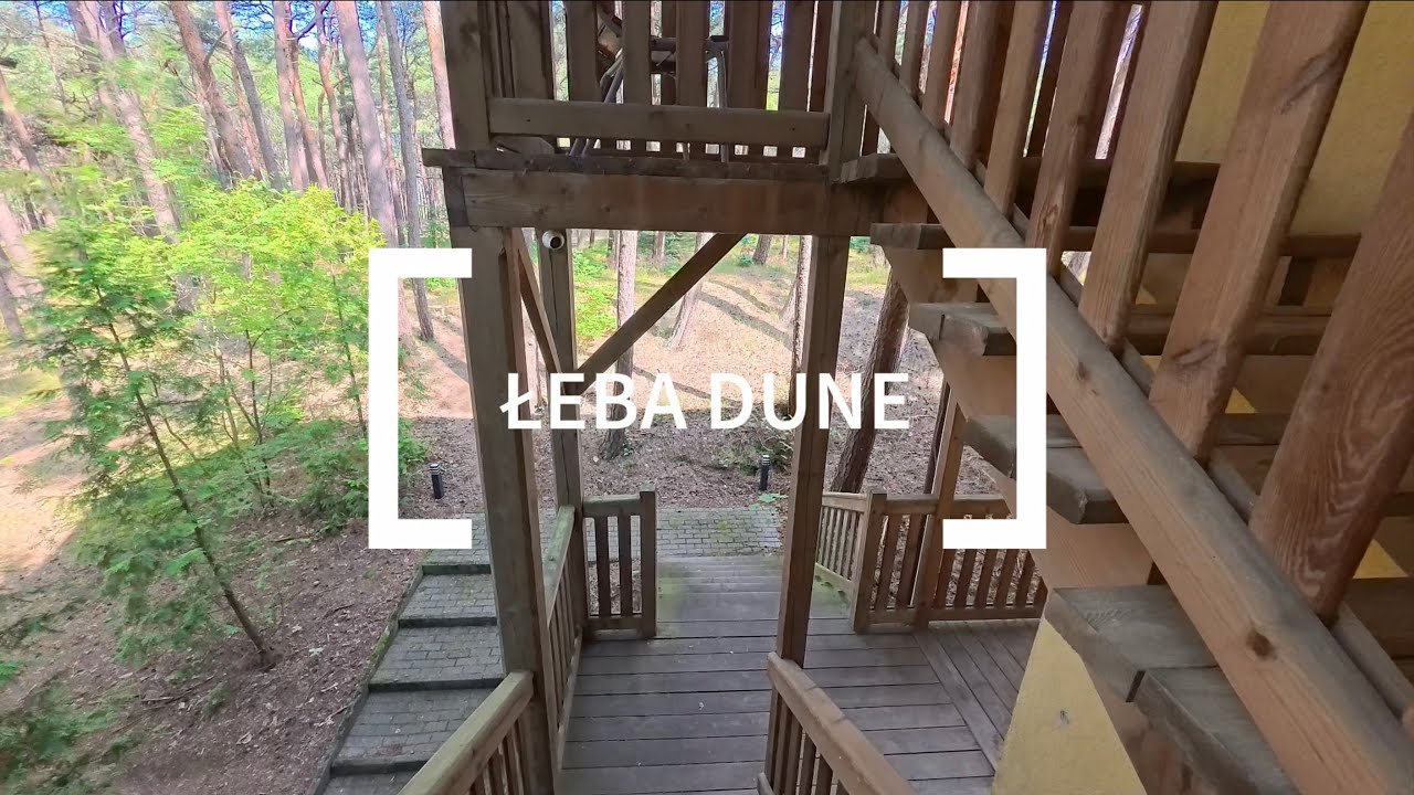ŁEBA DUNE / 4K POV SUMMER WALK
