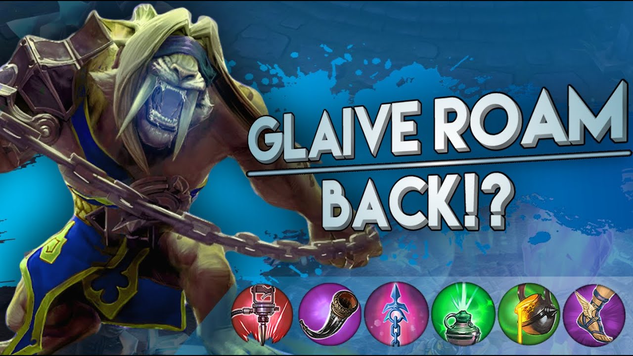 Vainglory Gameplay - Episode 198: GLAIVE ROAM BACK!? Glaive |Roam| Gameplay |1.17|