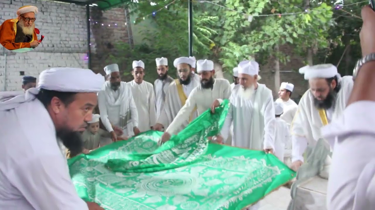 چادر پوشی مزار دلاور خان بابا جی