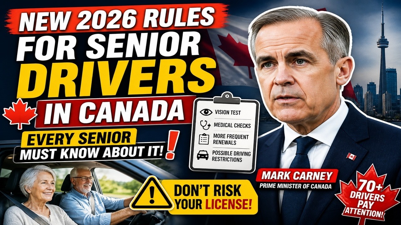 Canada 2026 Driving Laws: Seniors Risk $15,000 Fine Without Warning! 🚨