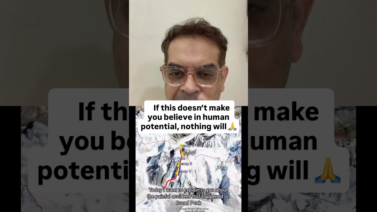 We lost Nimsdai today but if you are demotivated in life, watch this 🙏