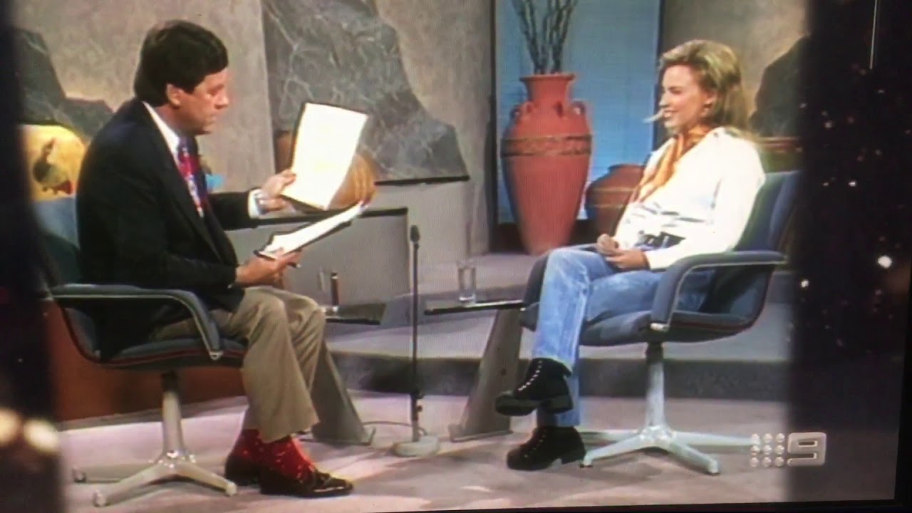 Kylie interview 1992 Australia midday show