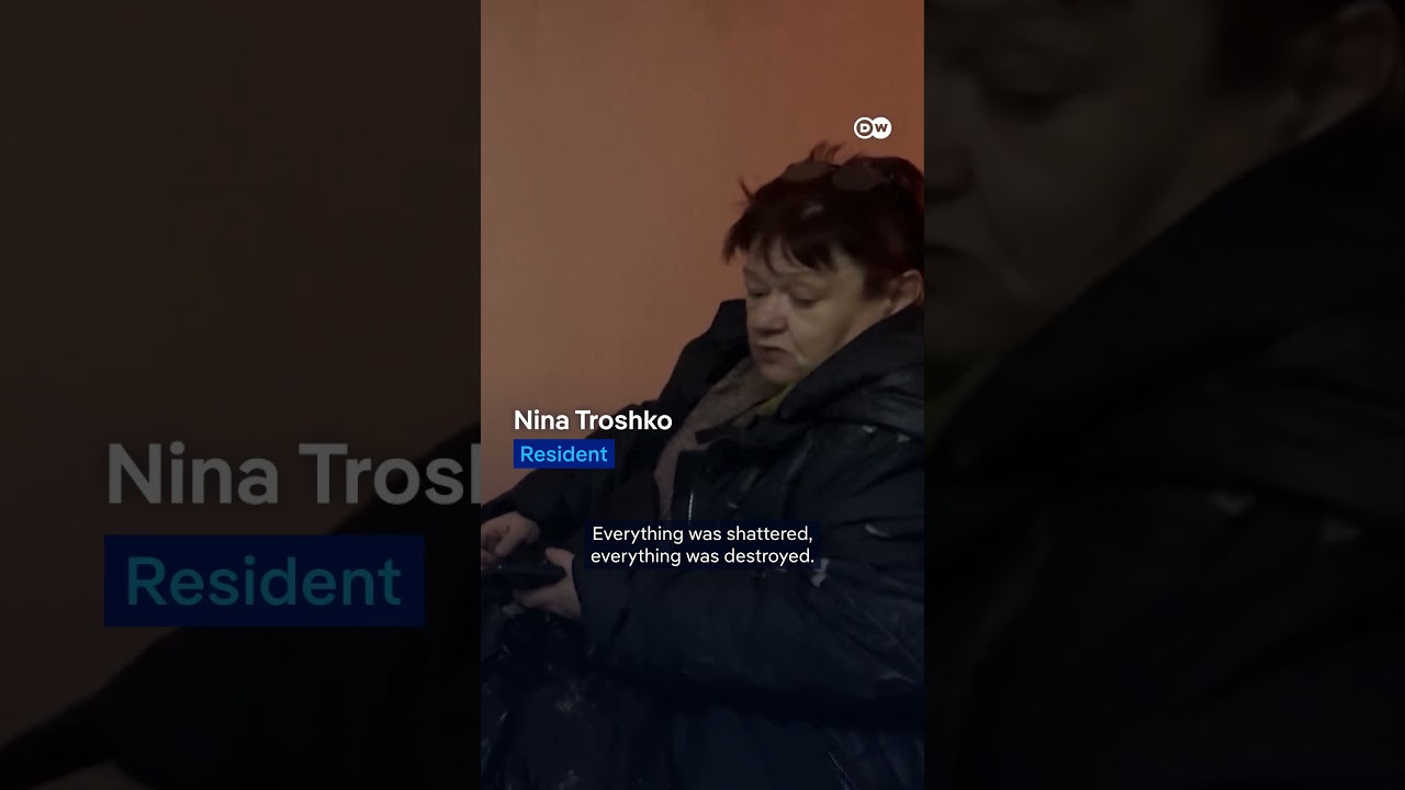 Russia launches overnight attacks on Ukraine targeting its energy infrastructure | DW News