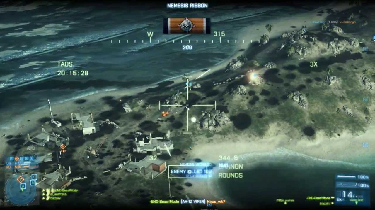 Battlefield 3 - Big Point Streaks with blazzini