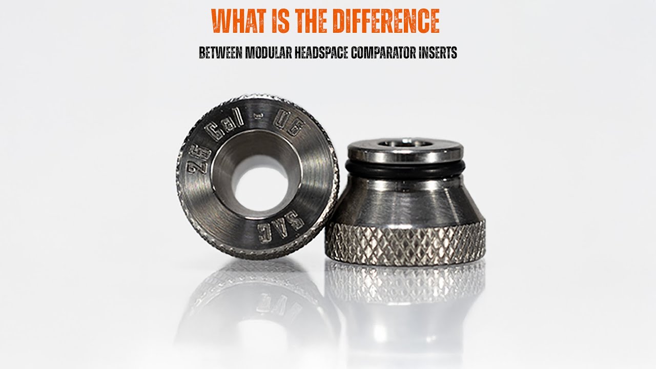 What is the difference in SAC Modular Headspace Comparator Inserts?