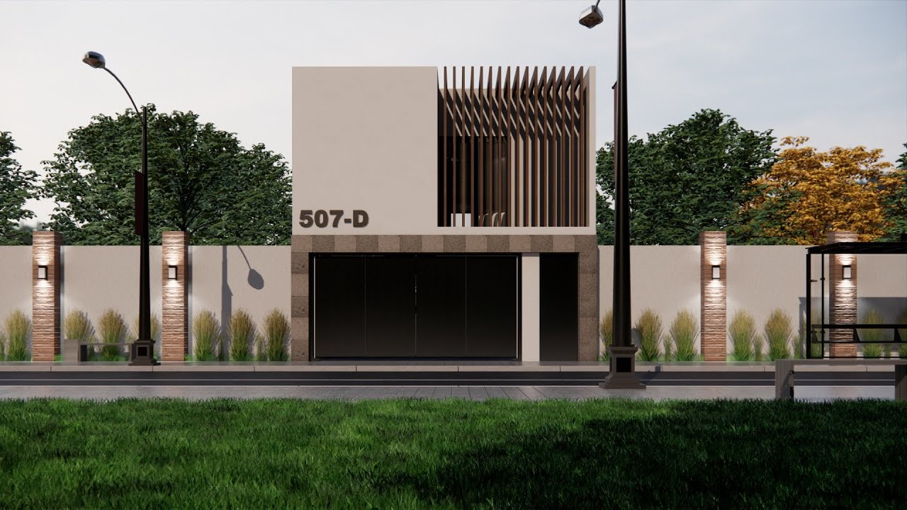 CASA de 7X20 con PISCINA trasera