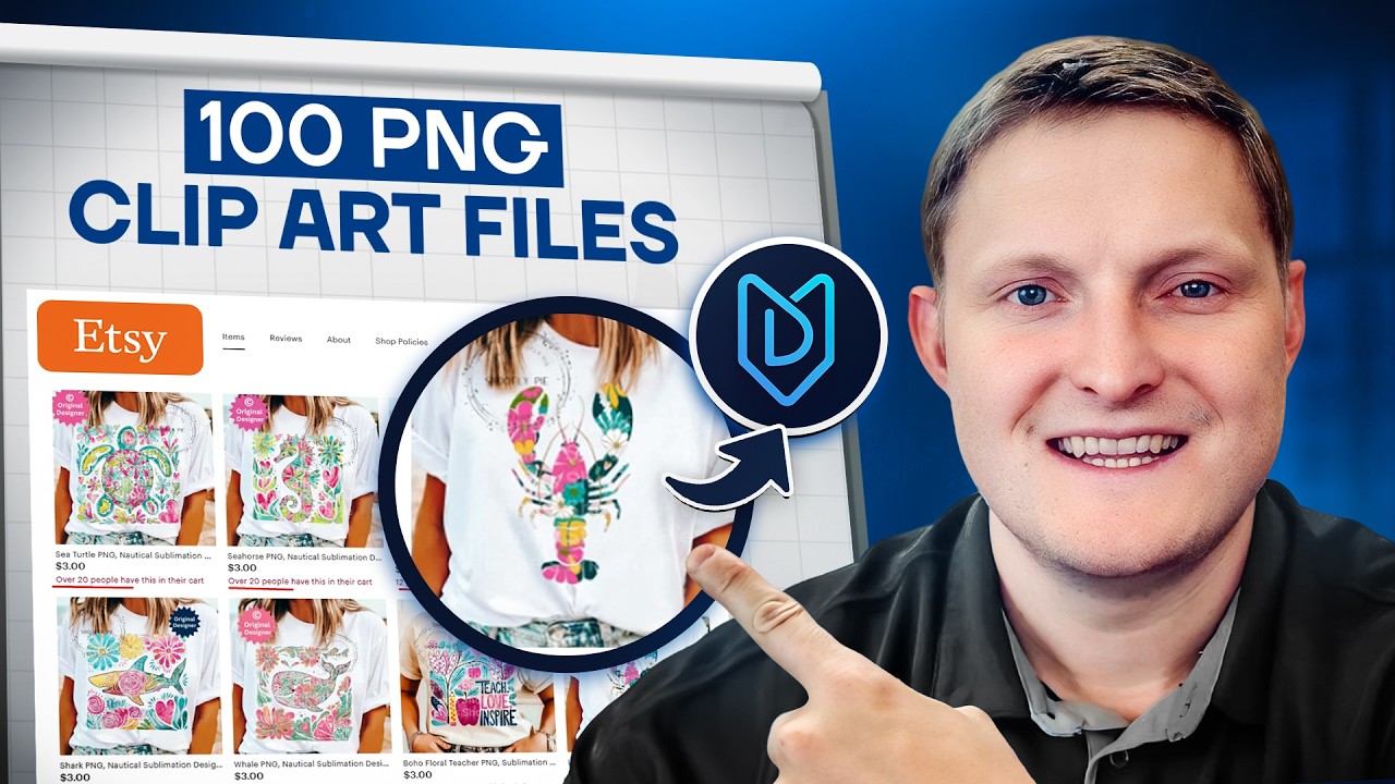 How to Sell Digital Products on Etsy FAST (With AI Tools Like MyDesigns!)