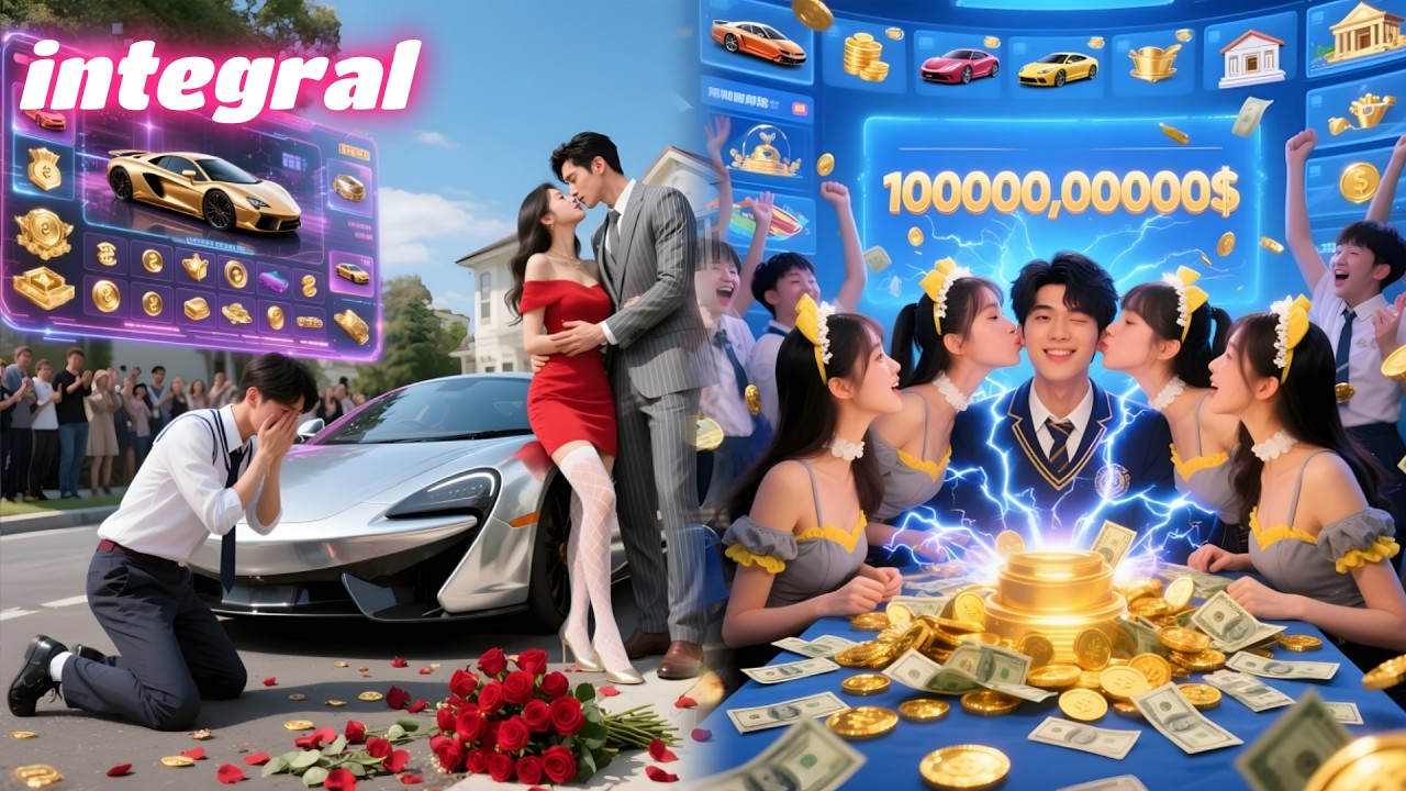 Pobre Rapaz com Sistema Divino: Recompensado com Carro, Mansão, 10 Bi e Belezas!