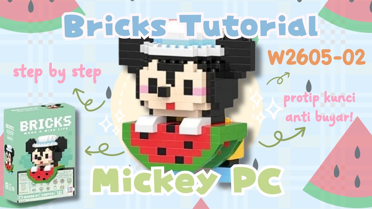 HOW TO BUILD MICKEY MOUSE 