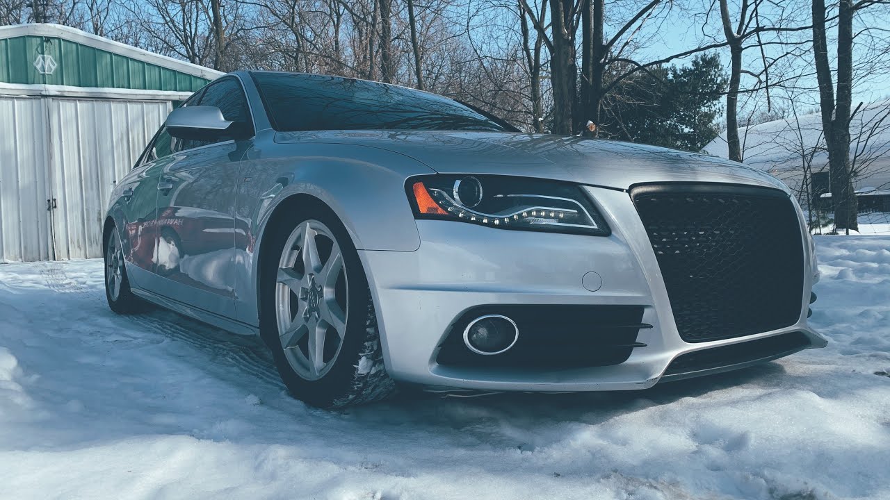 Launching the stage 2 b8 Audi A4 (0-60)