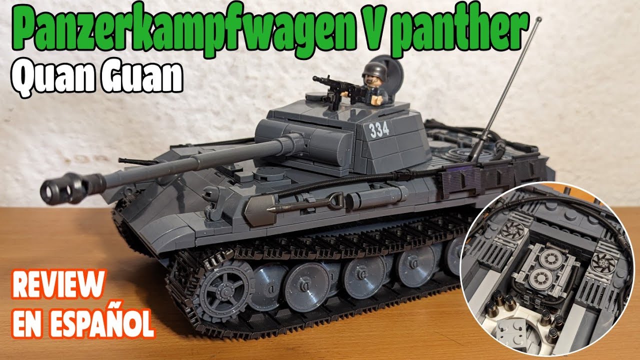 Panzer V Panther | Quan Guan 100246 | Review completa en Español