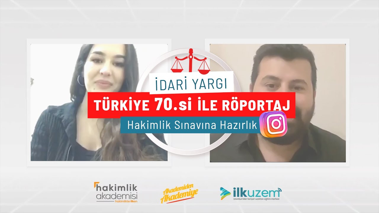 2021 İdari Hakimlik Sınavını Nasıl Kazandı? - Türkiye 70.si