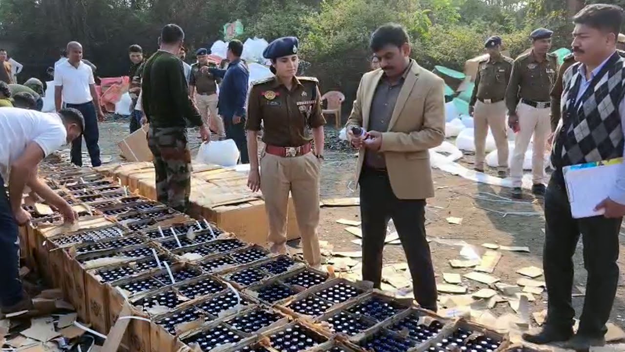 High Level Drugs Drestroy Committee Srangsalo 107,800 Bottle Cough Syrup Destroyed Khlaikha