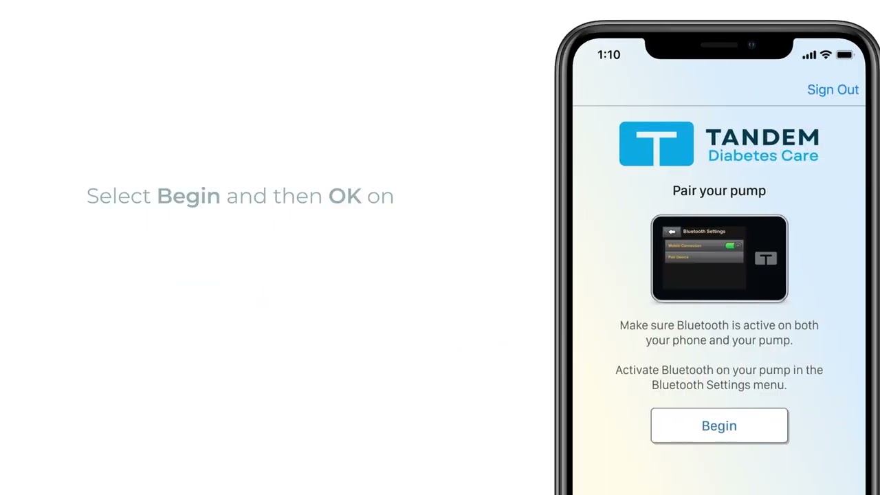 How to Pair the Tandem t:slim Mobile App with Your t:slim X2 Pump