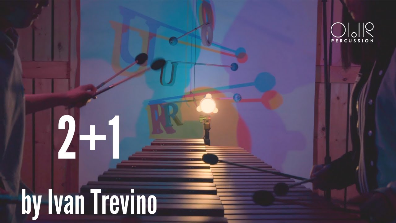 2+1 by Ivan Trevino (marimba duet)