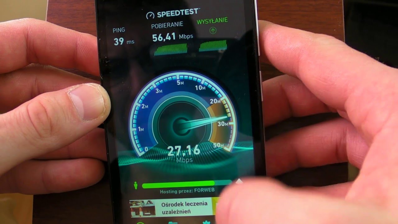 Speedtest LTE 4G Orange vs Play Vikings Mobile  vs Plus Cyfrowy Polsat