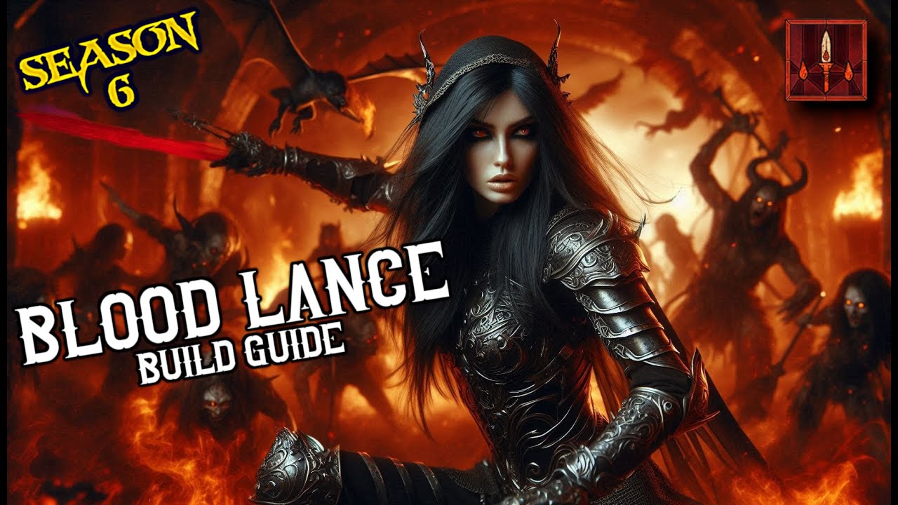 Diablo 4 : Season 6 Immortal Blood Lance is INSANE
