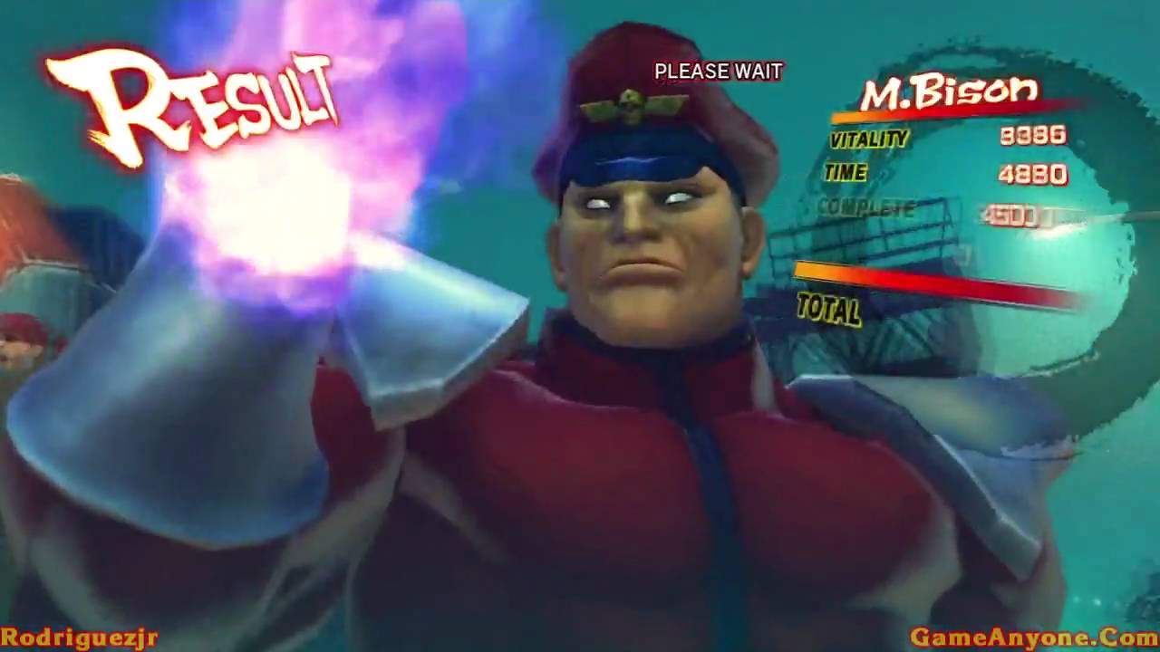 Super Street Fighter IV Arcade Mode (M. Bison Pt. 3/3)