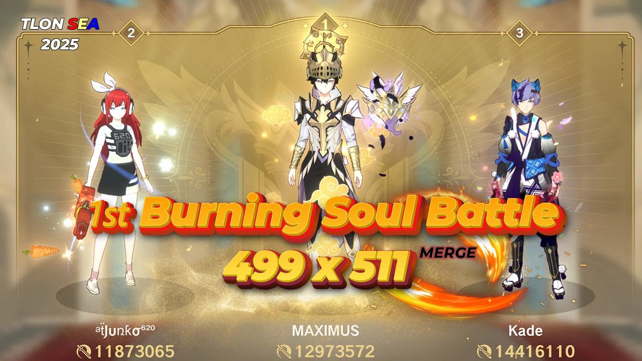 |14MCP против 12MCP против 11MCP «ПЕРВЫЙ СЕРВЕР СОБЫТИЙ BURNING SOUL BATTLE 499 x 511»| ЛЕГЕНДА М...