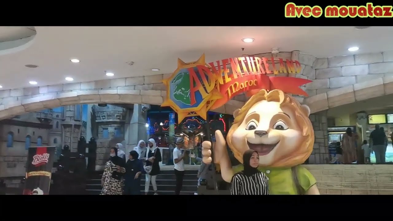 جولة بجناح الالعاب بموروكو مول الدار البيضاء