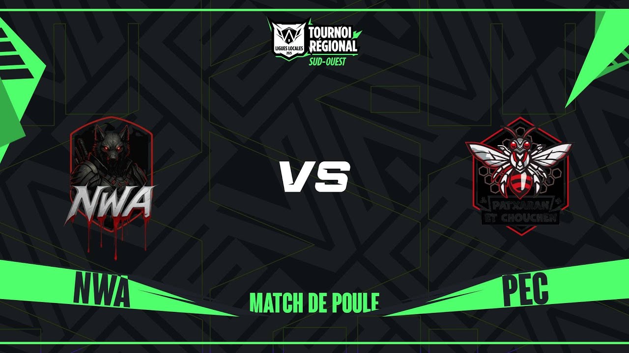 TR SUD OUEST - MATCH DE POULE - NWA - VS - PATXARAN & CHOUCHEN