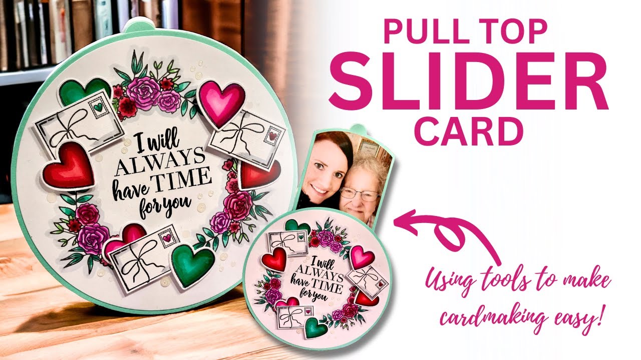 Personalised Slider Card with help from a NEW Tool!