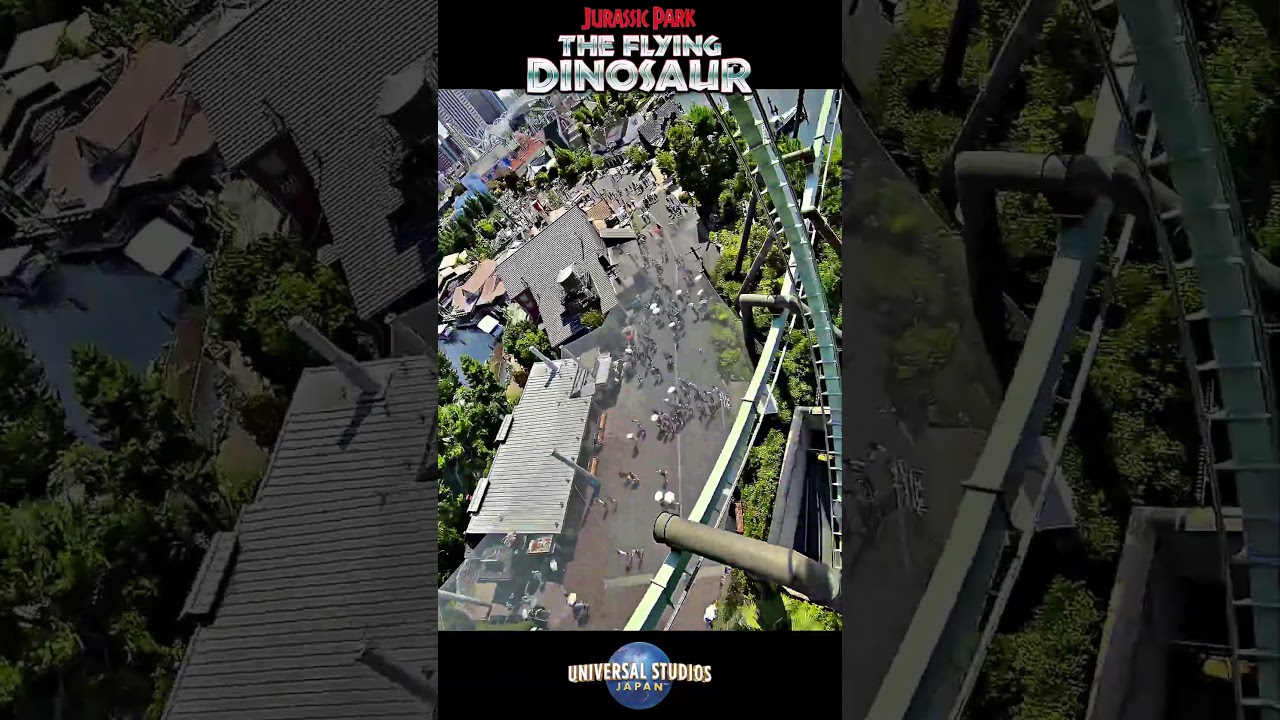 The Flying Dinosaur at Universal Studios Japan