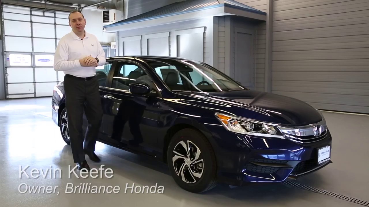 2017 Honda Accord LX 4D Sedan | Brilliance Honda