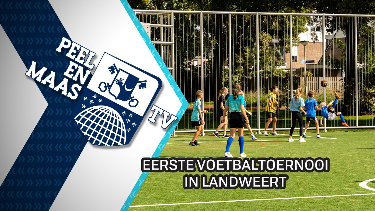 Eerste voetbaltoernooi in Landweert - 3 oktober 2023 - Peel en Maas TV Venray