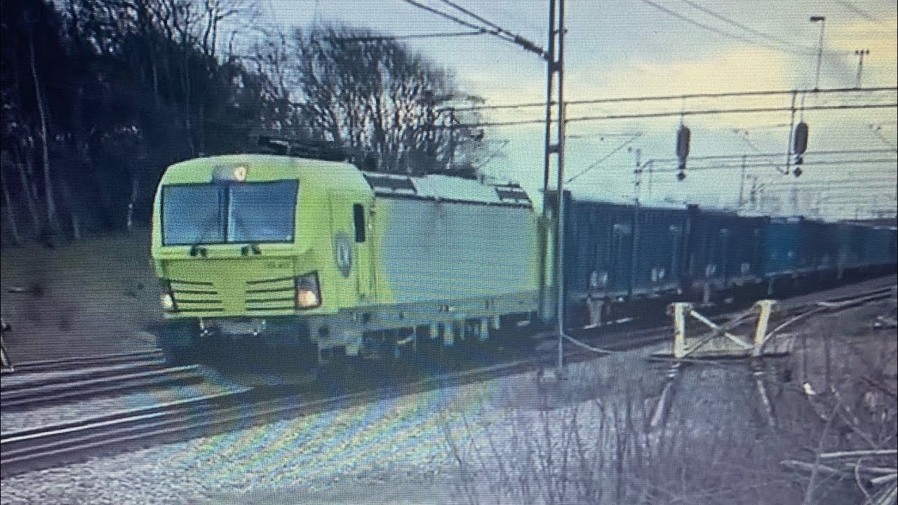 Tåg i Laholm på Västkustbanan - Avstängt mellan Hässleholm och Alvesta.