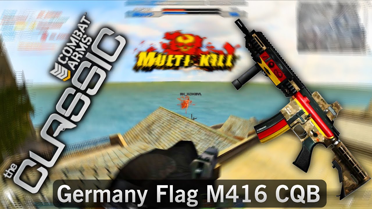 COMBAT ARMS : THIS OLD GUN IS A PLEASURE TO USE, IT'S GRIP IS AMAZING.