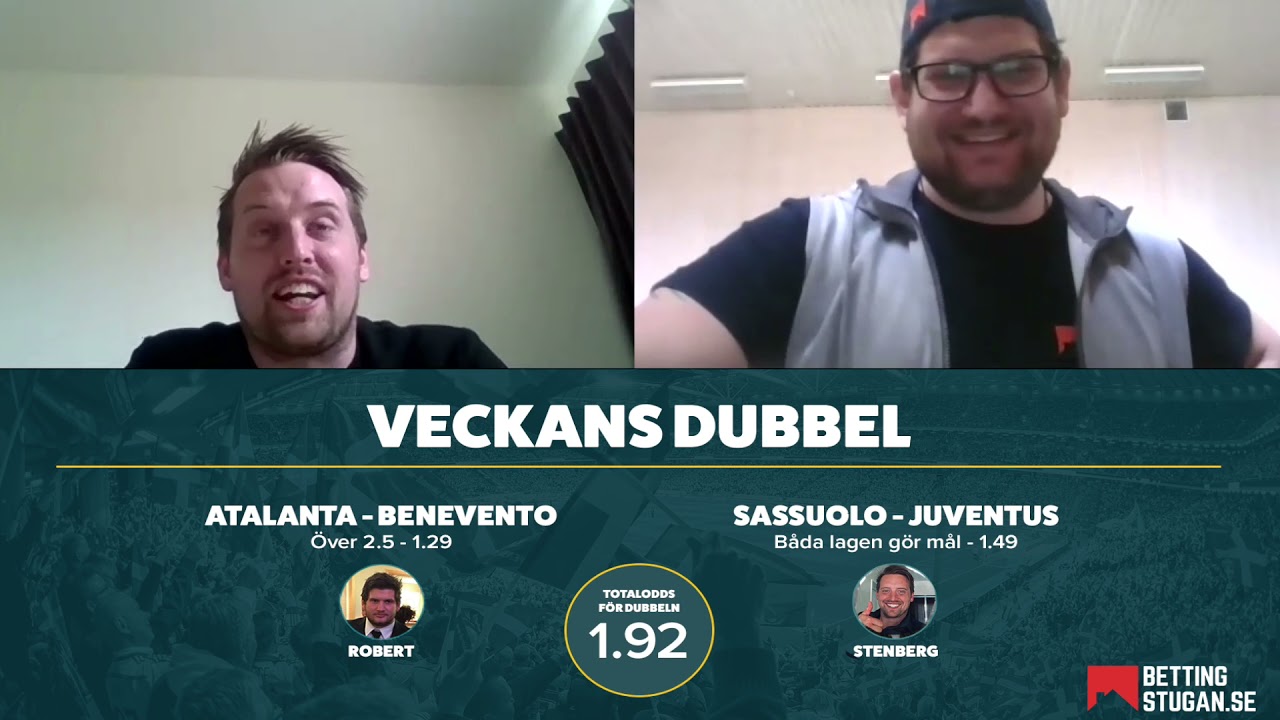 Veckans Dubbel 11/5 » Europatipset » Tips & Förslag från Bobby & Stenberg→ Bettingstugan.se