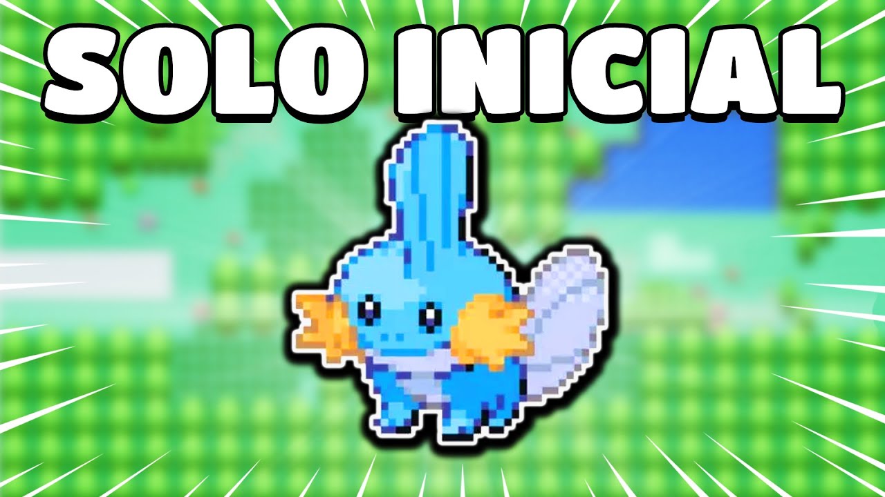 ¿Es POSIBLE TERMINAR Pokemon Esmeralda SOLO con el INICIAL?
