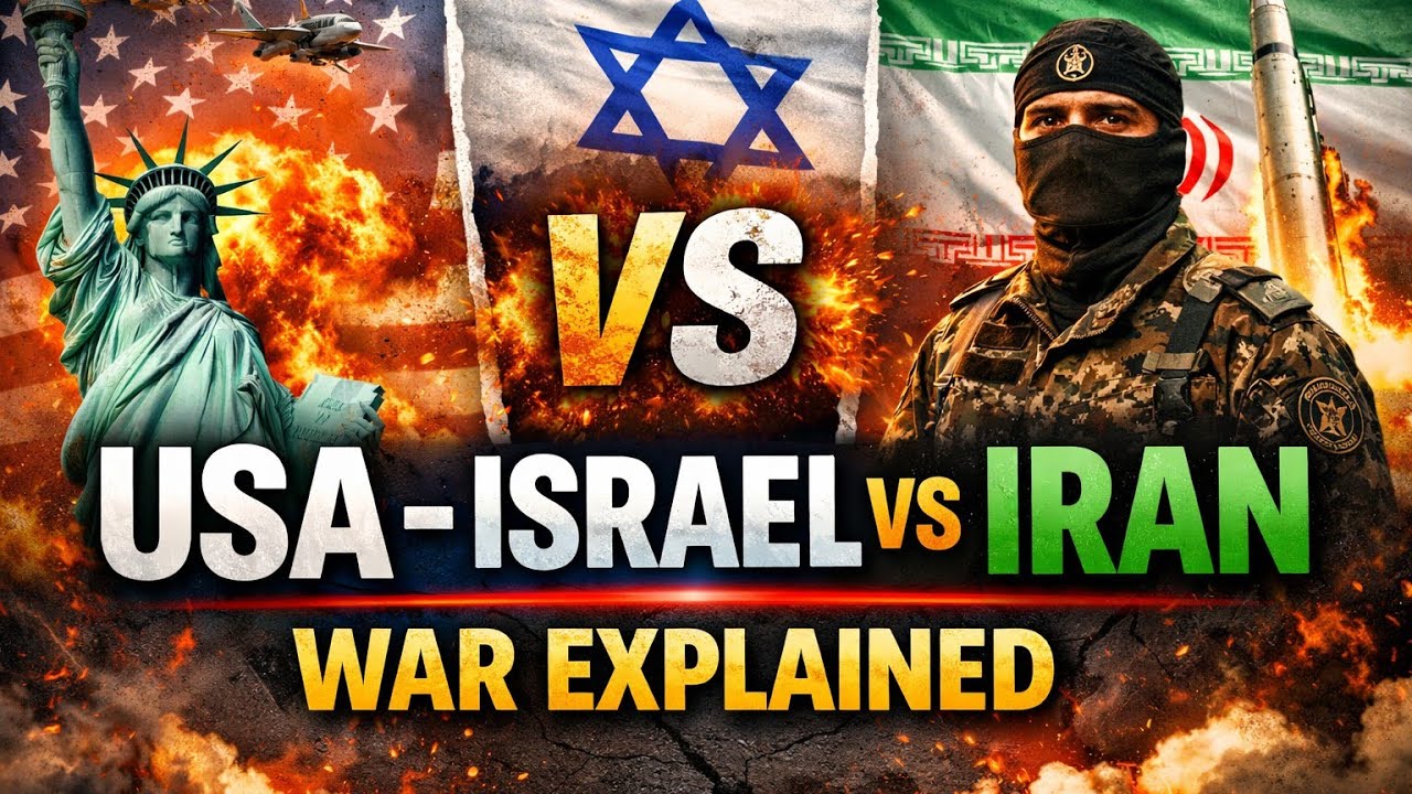 USA–Israel vs Iran War explained in 5 minutes 