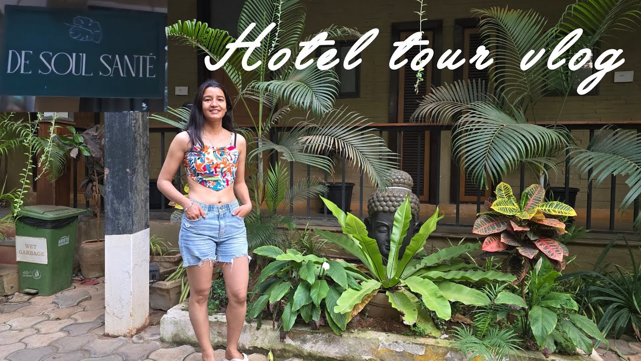 #goa Hotel tour #morjim beach stay #budget stay @Moldingmylife