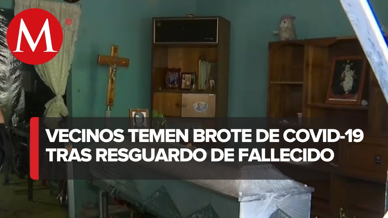 Funeraria "deja" cuerpo de paciente covid-19 durante días en la GAM; desinfectan calles por temor