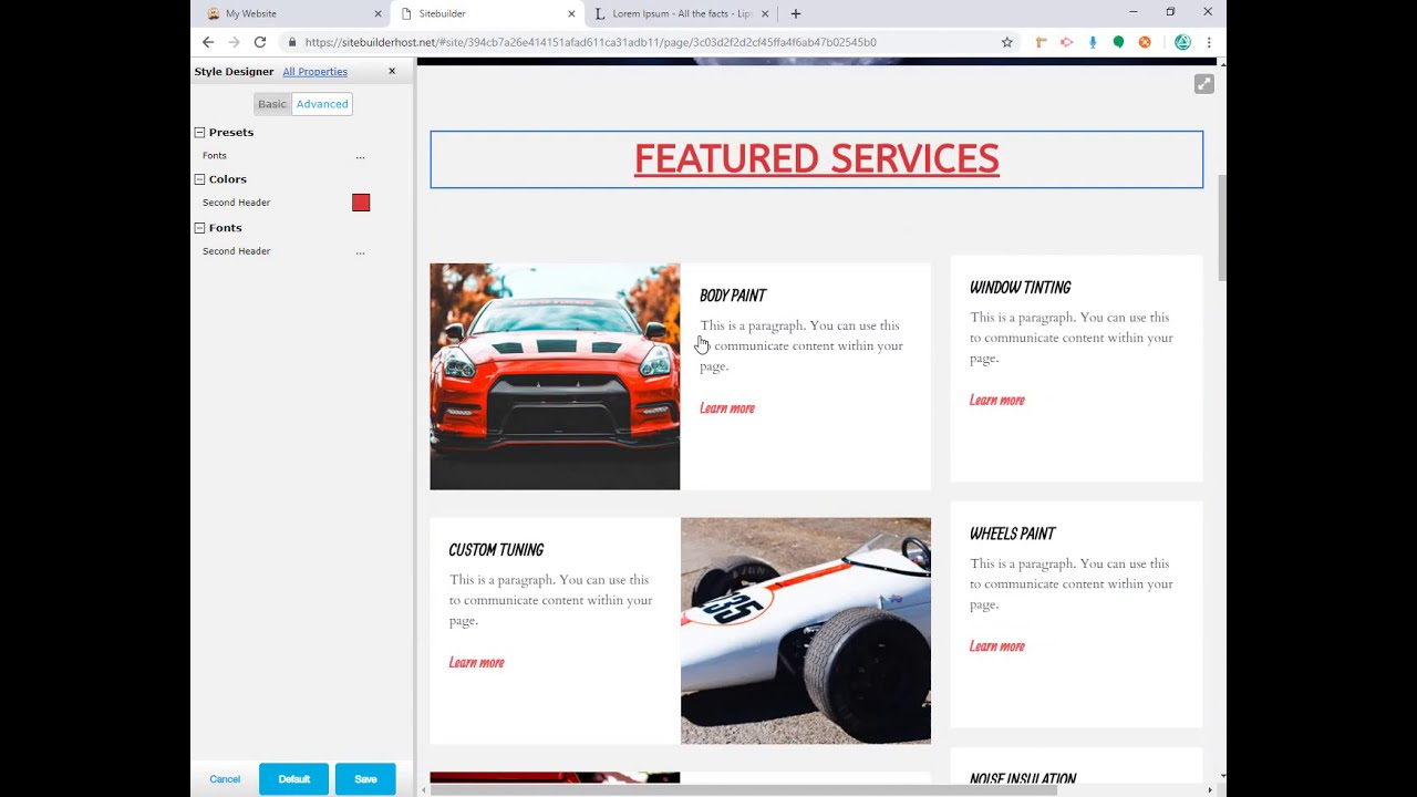 Getting started with Website Builder Hostpapa