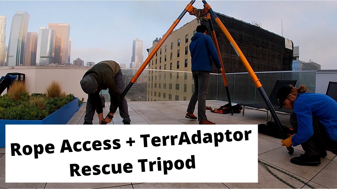 Rope Access + TerrAdaptor Rescue Tripod