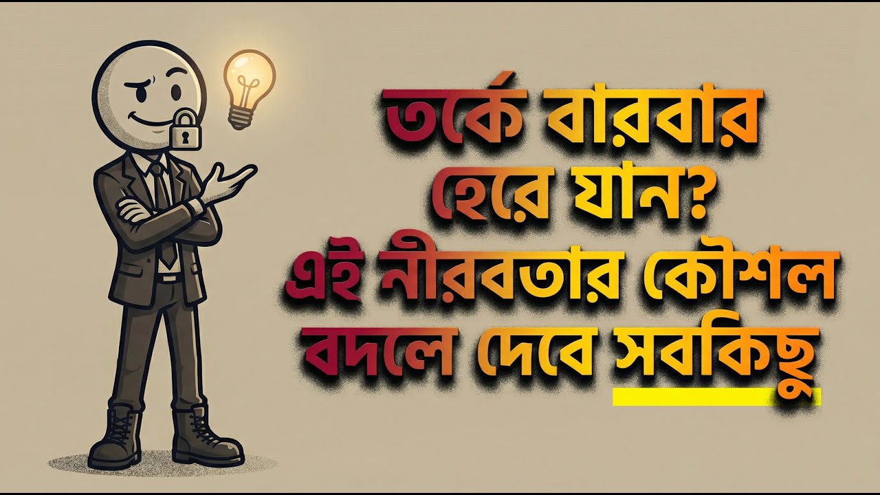 তর্কে জিততে বেশি কথা নয়, নীরবতাই আপনার আসল শক্তি | Psychology of Silence