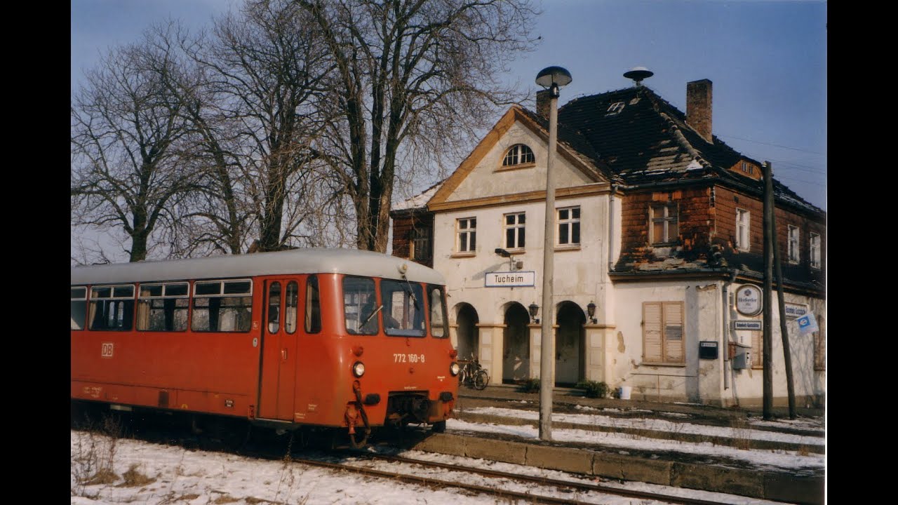 Bahnstrecke Güsen - Ziesar (11.02.1996)