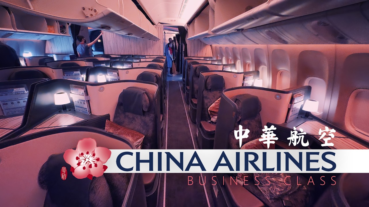 ВПЕЧАТЛЕН авиакомпанией China Airlines | Перелет бизнес-классом из Куала-Лумпура в Тайбэй
