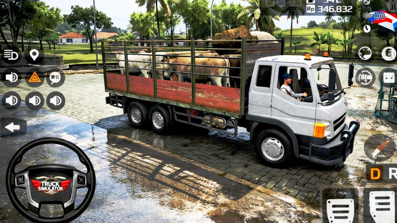 Truck 🚚 Simulator Indonesia | Frozen Food Delivery 😋 | Android Gameplay 