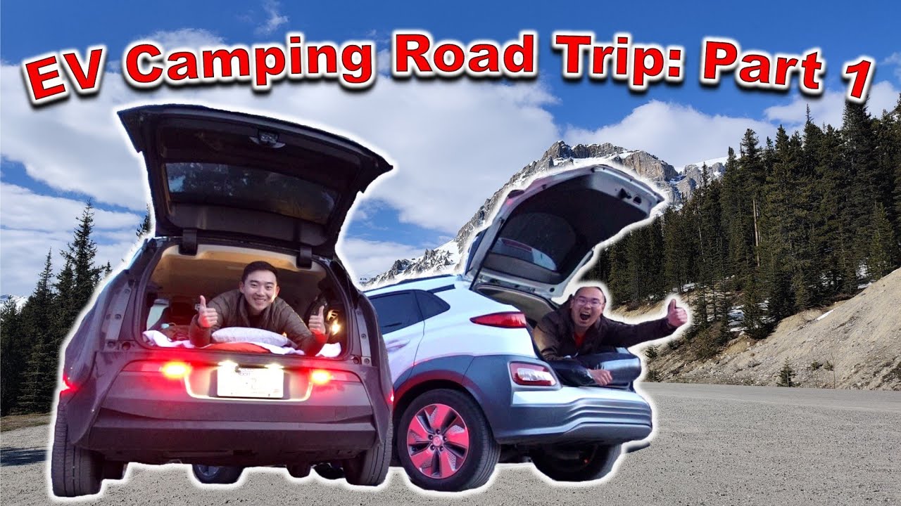 EV Camping Road Trip: Kona Electric and BMW i3 | Part 1